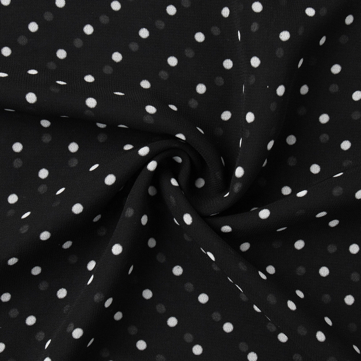 Black Polka-Dot Halter Maxi Dress