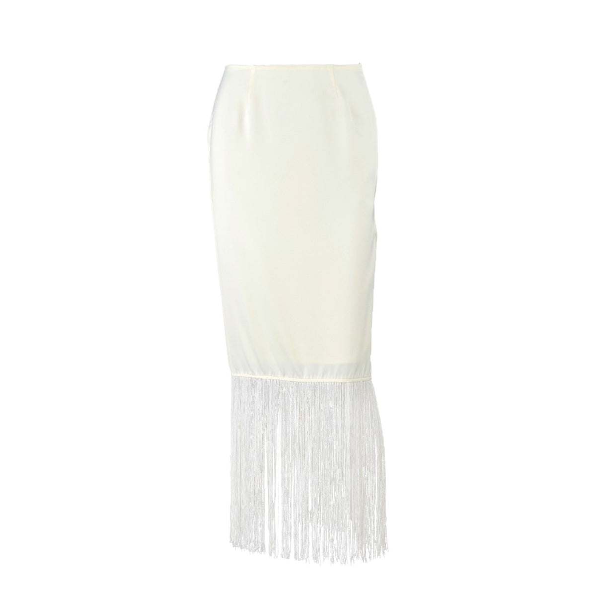Fashionable Casual Straight-leg Tassel Skirt