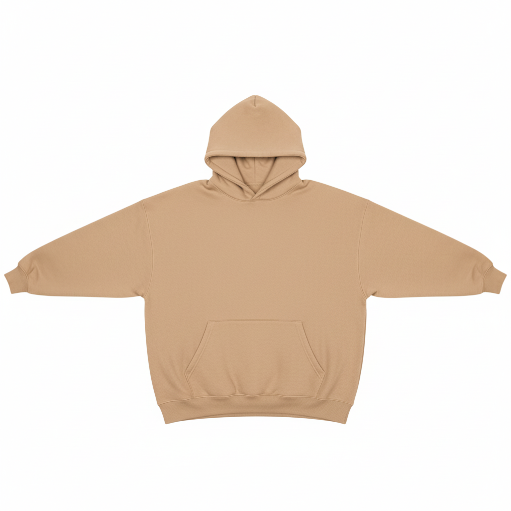 Sand Beige Hoodie